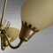Swedish Modern Chandelier in Brass and Glass from Asea, 1950s, Image 6