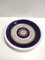 Lacquered Ceramic Dessert Plate by Antonia Campi for Richard Ginori, Italy, 1970s 1