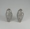 Elizabeth II English Sterling Silver Owl Salt & Pepper Set from Richard Comyns London, 1960, Set of 2 7