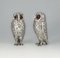 Elizabeth II English Sterling Silver Owl Salt & Pepper Set from Richard Comyns London, 1960, Set of 2 12