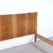 Square and Half Bed Frame Wood and Briarwood, Italy, 1960s, Image 6