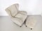 Fauteuil avec Ottomane dans le style de Gio Ponti, Italie, 1940s, Set de 2 4