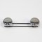 Coat Rack in Chrome-Plated Metal and Black, Image 2