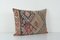 Vintage Turkish Kars Kilim Pink Cushion Cover 3