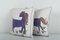 Suzani Horse Pictorial Cushion Covers, Set of 2, Image 2