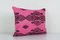 Striped Pink Kilim Cushion Cover 3