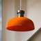 Space Age Kartell KD7 Orange Pendant Lamp, 1960s, Image 3