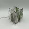 Vintage Murano Ice Frost Glass Table Lamp by Vetrerie Mazzega, 1970s, Image 3