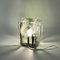 Vintage Murano Ice Frost Glas Tischlampe von Vetrerie Mazzega, 1970er 6