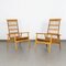 Rattan Armchairs from Jizba, 1960s, Set of 2, Image 2