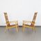 Rattan Armchairs from Jizba, 1960s, Set of 2, Image 3