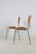 Model 3107 Chairs in Pine Wood by Arne Jacobsen for Fritz Hansen, 1976, Set of 2 3