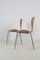 Modell 3107 Stühle aus Kiefernholz von Arne Jacobsen für Fritz Hansen, 1976, 2er Set 3