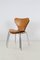 Model 3107 Chairs in Pine Wood by Arne Jacobsen for Fritz Hansen, 1976, Set of 2, Image 2