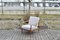 Mid-Century Sessel aus Nussholz von Knoll Antimott, 1960er 13