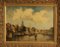 A. Horsmans, Vista de una ciudad holandesa, principios del siglo XX, óleo sobre lienzo, enmarcado, Imagen 2