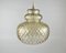 Vintage Pendant Lamp in Iridescent Glass, Germany, 1970s, Image 5