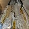 Large Modernist Murano Glass Cascade Chandelier attributed to Mazzega, 1970s, Image 6