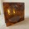 Mid-Century Modern Fake Tortoise Shell Acrylic and Brass Picture Frame, 1970s 4