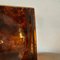 Mid-Century Modern Fake Tortoise Shell Acrylic and Brass Picture Frame, 1970s 3