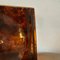 Mid-Century Modern Fake Tortoise Shell Acrylic and Brass Picture Frame, 1970s, Image 3