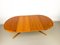 Danish Round Teak Dining Table with Extensions from CFC Silkeborg, 1970s 2