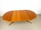 Danish Round Teak Dining Table with Extensions from CFC Silkeborg, 1970s, Image 2