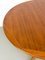 Danish Round Teak Dining Table with Extensions from CFC Silkeborg, 1970s, Image 3