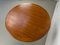 Danish Round Teak Dining Table with Extensions from CFC Silkeborg, 1970s 7