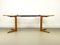 Danish Round Teak Dining Table with Extensions from CFC Silkeborg, 1970s 15