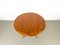 Danish Round Teak Dining Table with Extensions from CFC Silkeborg, 1970s 10