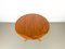 Danish Round Teak Dining Table with Extensions from CFC Silkeborg, 1970s, Image 10