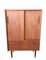 Mueble danés de teca con puertas correderas y cajones, años 60, Imagen 1