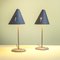 Man Ray Table Lamp mod. The Moon Under the Hat, 1972, Set of 2 1