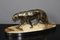 Art Deco Panther, 20th Century, Gilt Regula, Image 13