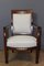 Directoire Armchairs in Mahogany and Bronze, 19th Century, Set of 2 12