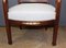 Directoire Armchairs in Mahogany and Bronze, 19th Century, Set of 2 11