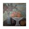 Dutch Artist, Still Life of Vase and Fruit, 1950s, Oil on Canvas 7