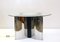 Italian Space Age Coffee Table in Steel with Lighting, 1970s, Image 9