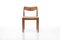 Sedie da pranzo di Johannes Andersen per Uldum Furniture Factory, Danimarca, anni '60, set di 4, Immagine 4