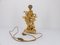 Hollywood Regency Table Lamp Base in Bronze and Quartz by Claude Victor Boeltz, 1980s, Image 6