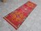 Red Orange Soft Hallway Rug, 1960s, Image 7