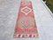 Vintage Overdyed Runner Rug, 1960s 1