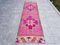 Vintage Pink Oushak Rug, 1960 1