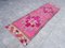 Vintage Pink Oushak Rug, 1960 5