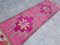 Tapis Oushak Vintage Rose, 1960 3