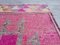 Tapis Oushak Vintage Rose, 1960 8