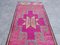 Vintage Pink Oushak Rug, 1960 9