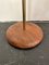 Mid-Century Style Teak and Brass Coat Stand 2