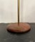 Mid-Century Style Teak and Brass Coat Stand 3